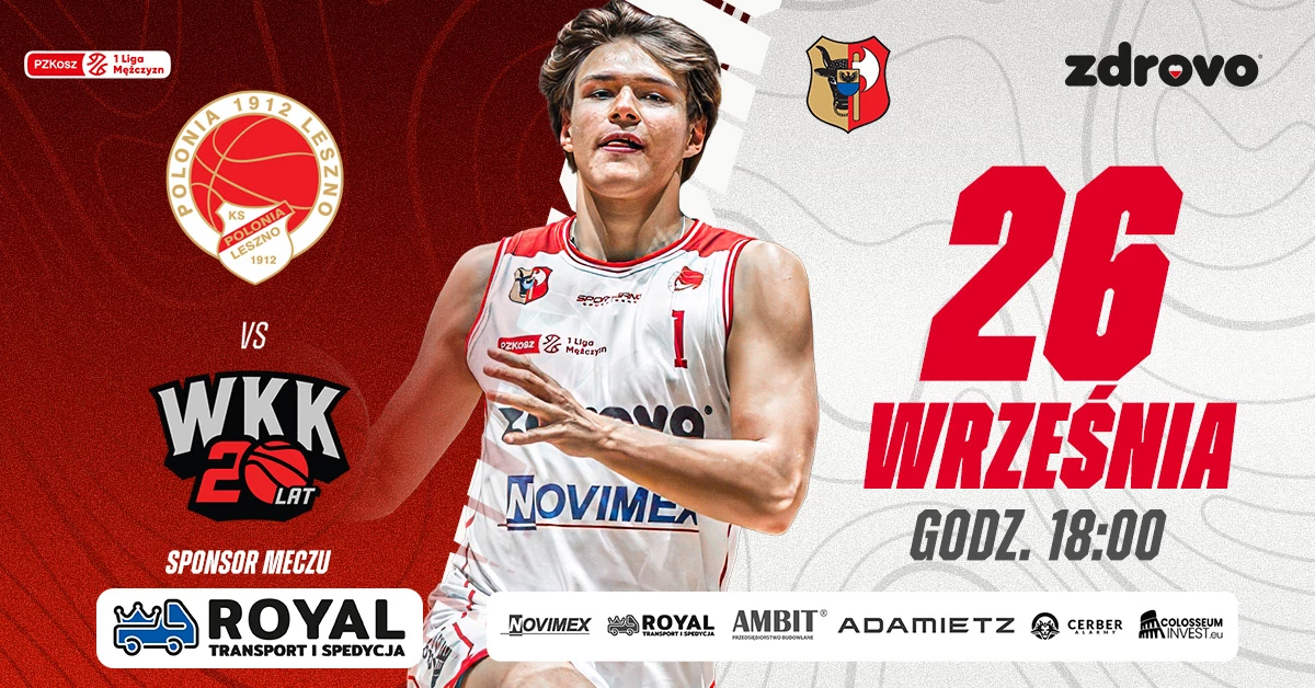 Zdrovo Polonia 1912 Leszno vs WKK Hotel Wrocław