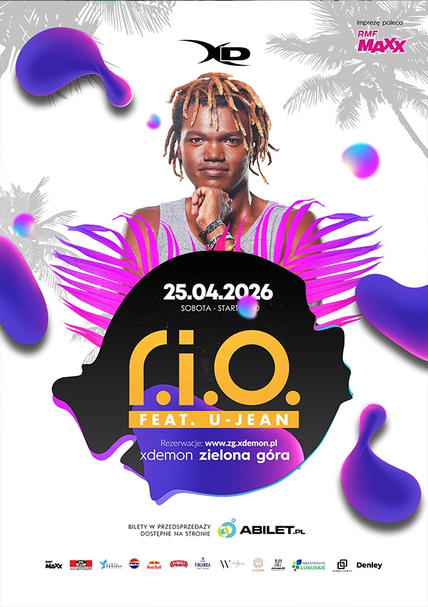 Bilety R.I.O feat. U-JEAN | Party Shaker, Shine On